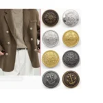 Metal Coat Button